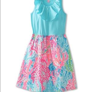 Lilly Pulitzer Let’s Cha Cha dress with ruffles